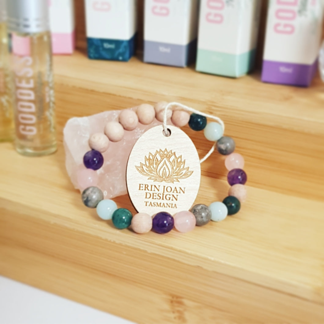 Gemstone Diffuser Bracelet – Goddess Natural Perfume